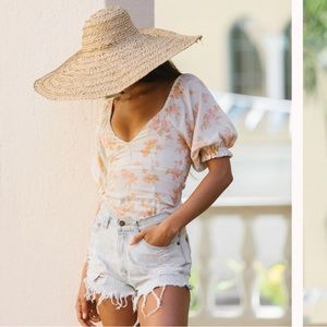 Yireh- Kate Top in Wildflower size XS